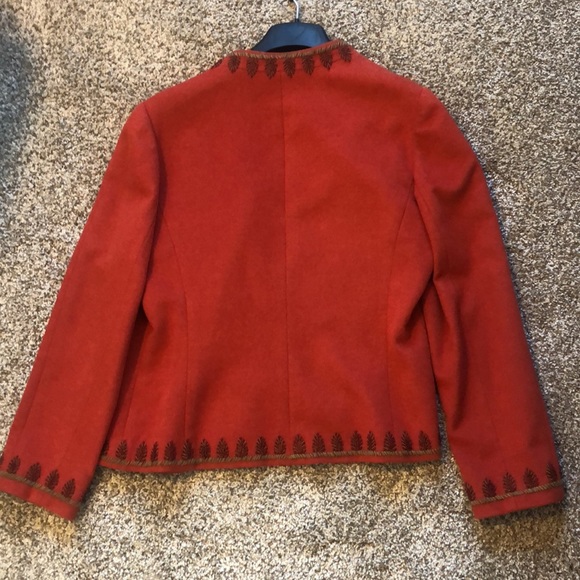 Carlisle Wool Rust Jacket, Size 14 - Picture 2 of 6
